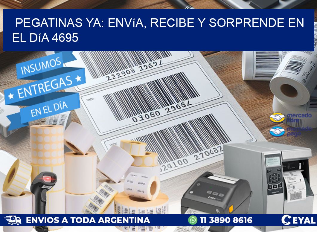 Pegatinas Ya: Envía, Recibe y Sorprende en el Día 4695