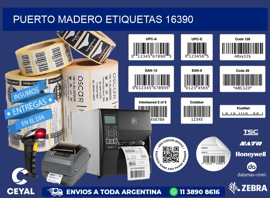 Puerto Madero etiquetas 16390