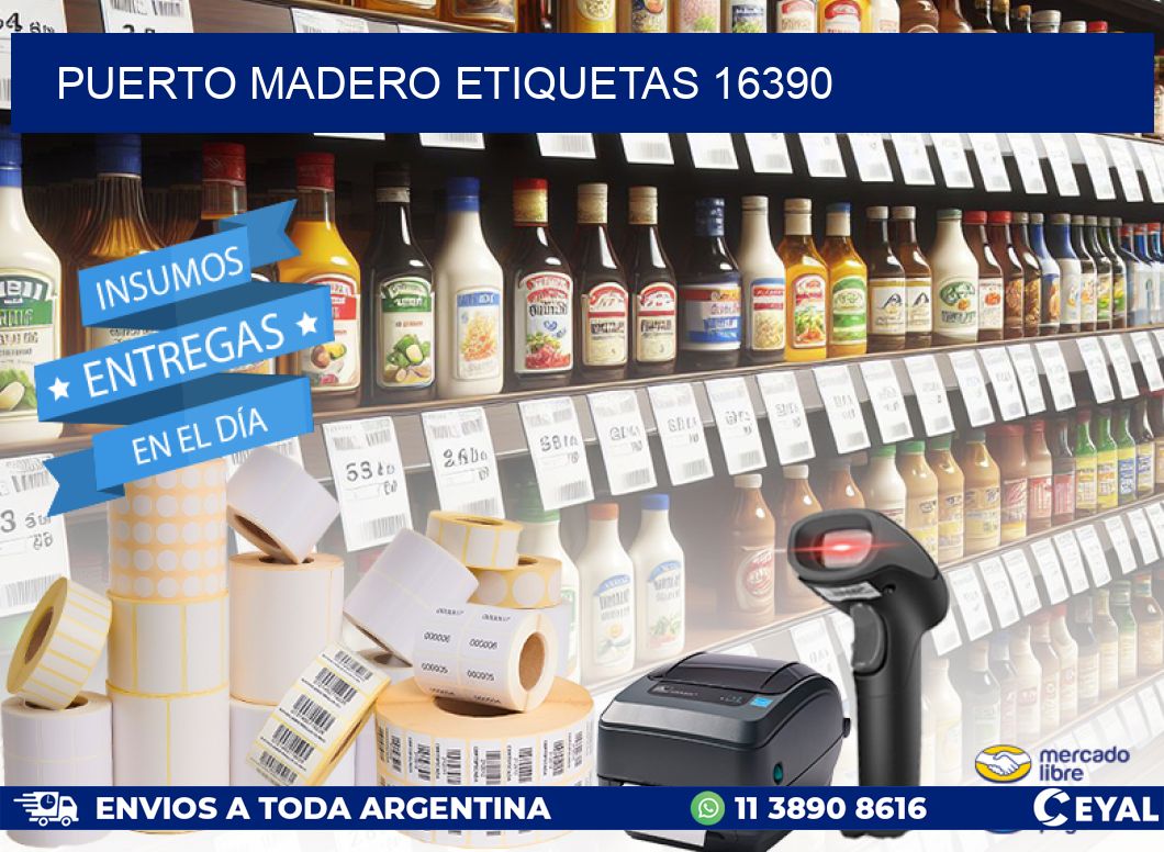 Puerto Madero etiquetas 16390