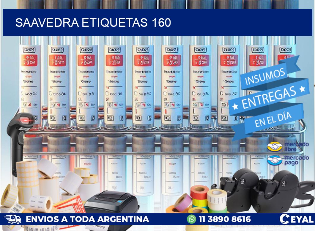 Saavedra etiquetas 160