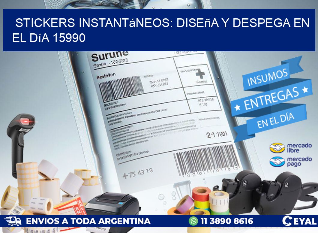 Stickers Instantáneos: Diseña y Despega en el Día 15990