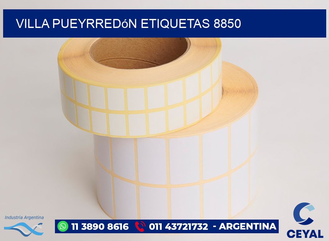 Villa Pueyrredón etiquetas 8850