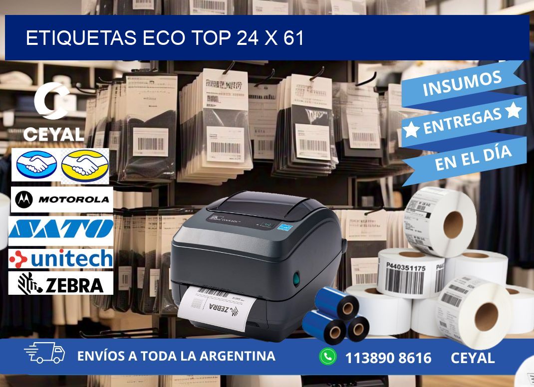 etiquetas eco top 24 x 61