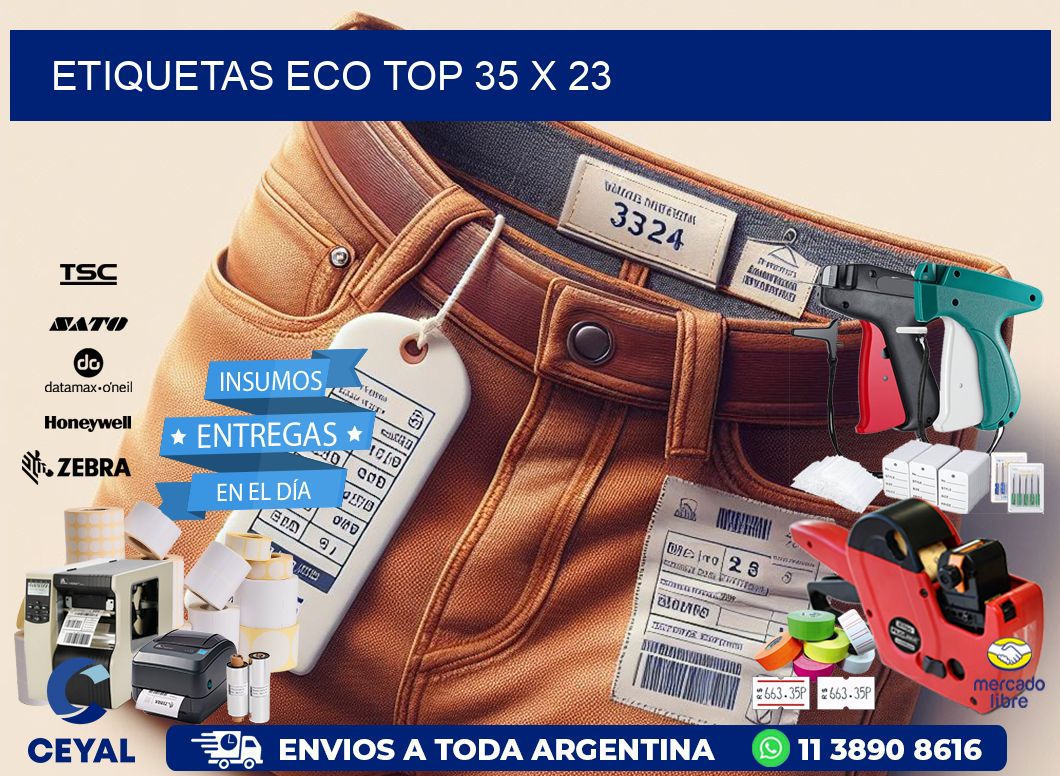 etiquetas eco top 35 x 23