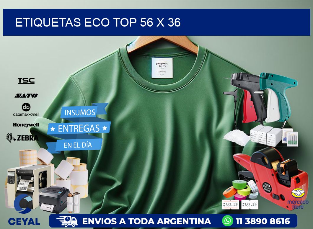 etiquetas eco top 56 x 36