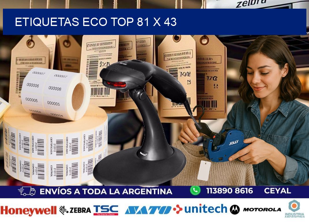 etiquetas eco top 81 x 43
