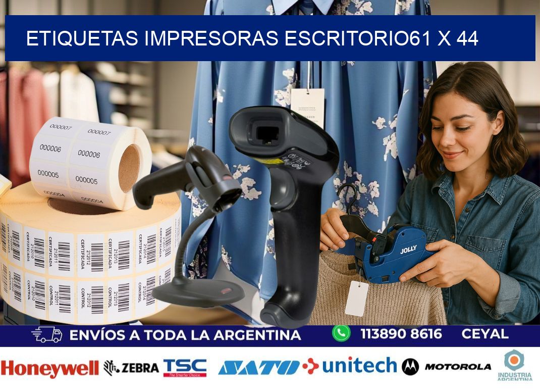 etiquetas impresoras escritorio61 x 44