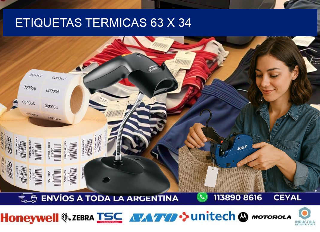 etiquetas termicas 63 x 34