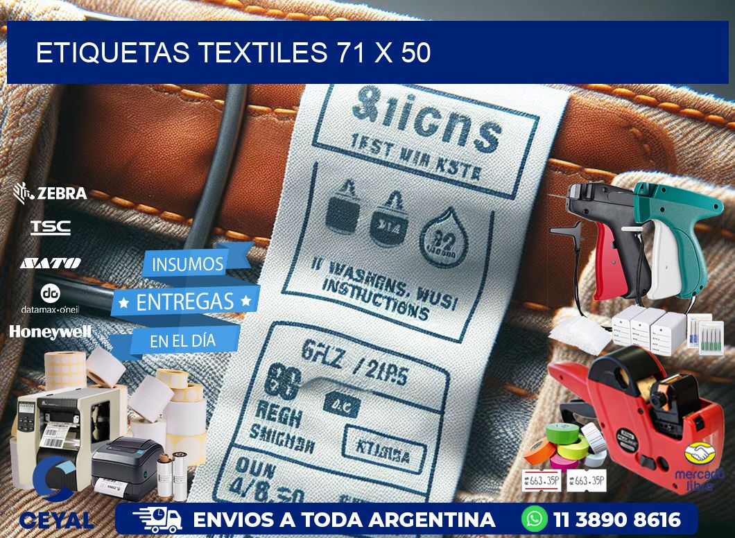 etiquetas textiles 71 x 50