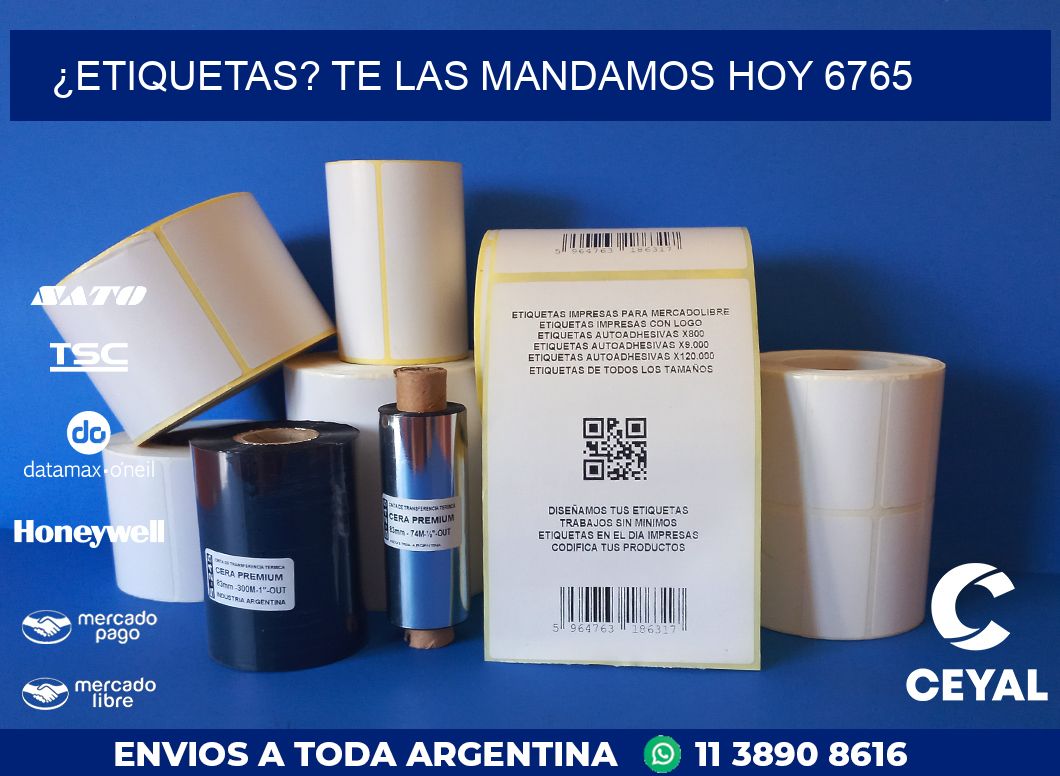 ¿Etiquetas? Te las Mandamos Hoy 6765