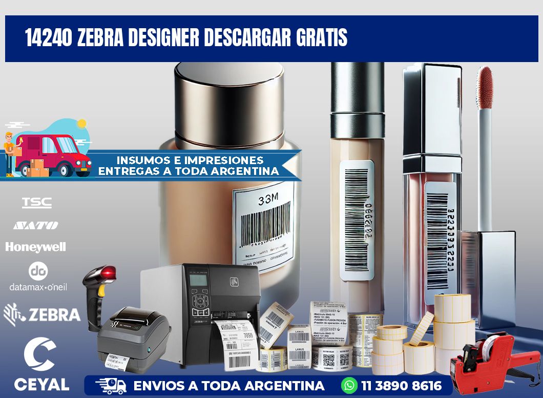 14240 Zebra Designer Descargar gratis