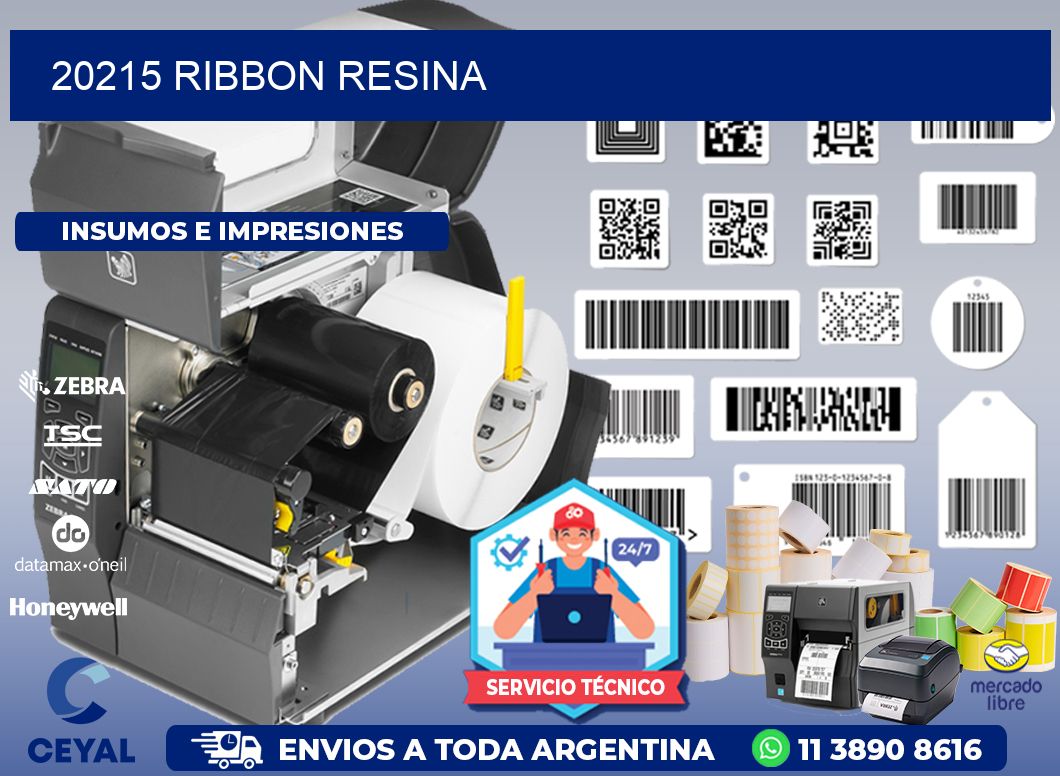 20215 Ribbon resina