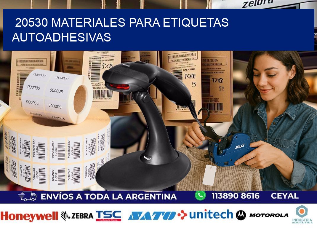 20530 materiales para etiquetas autoadhesivas