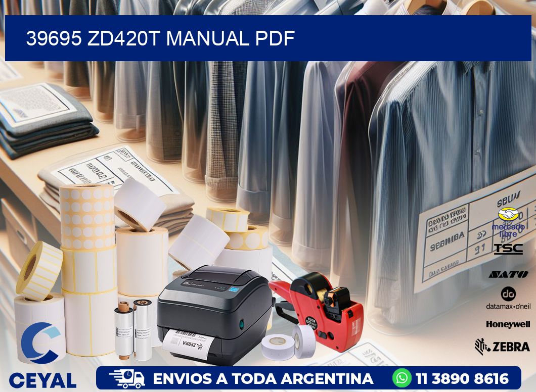 39695 ZD420t manual PDF