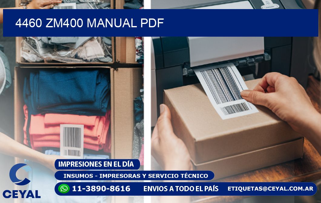 4460 ZM400 manual PDF