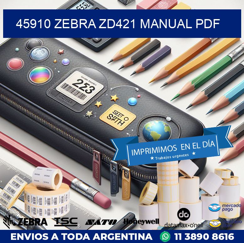 45910 Zebra ZD421 manual PDF