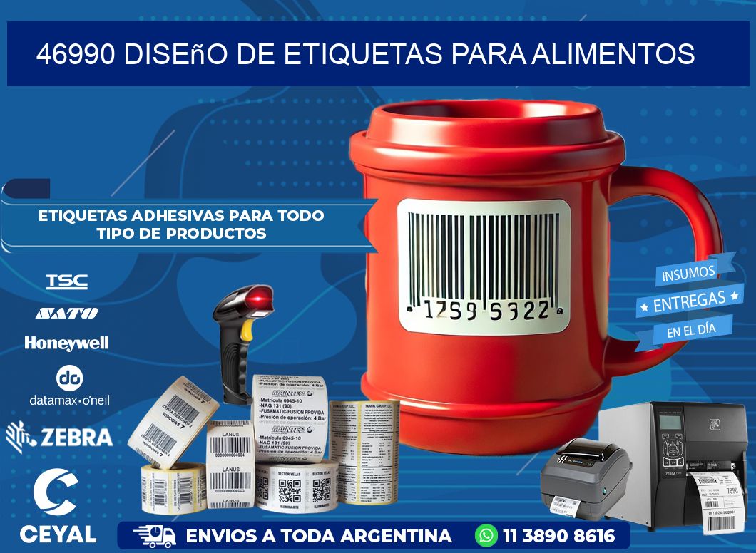 46990 Diseño de etiquetas para alimentos