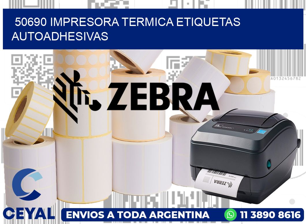 50690 Impresora termica etiquetas autoadhesivas