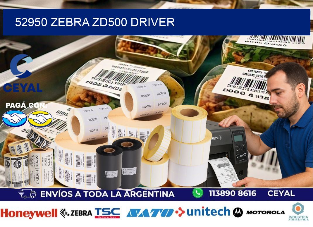 52950 Zebra ZD500 driver