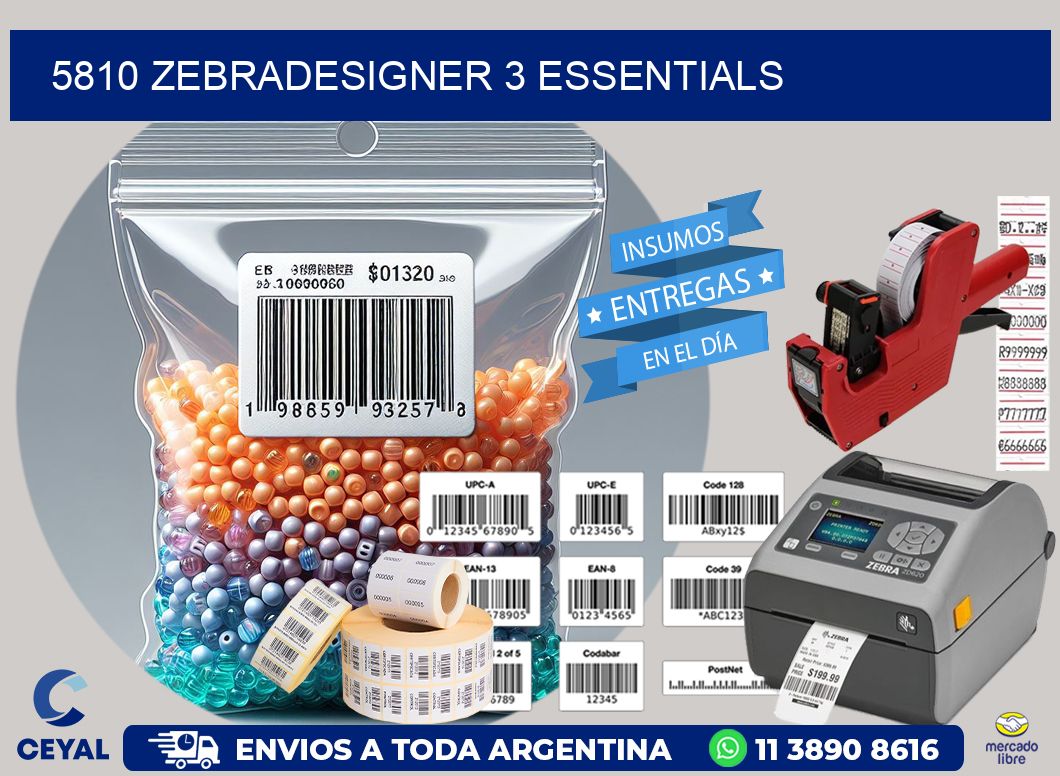 5810 ZebraDesigner 3 Essentials
