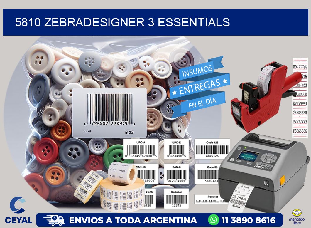 5810 ZebraDesigner 3 Essentials