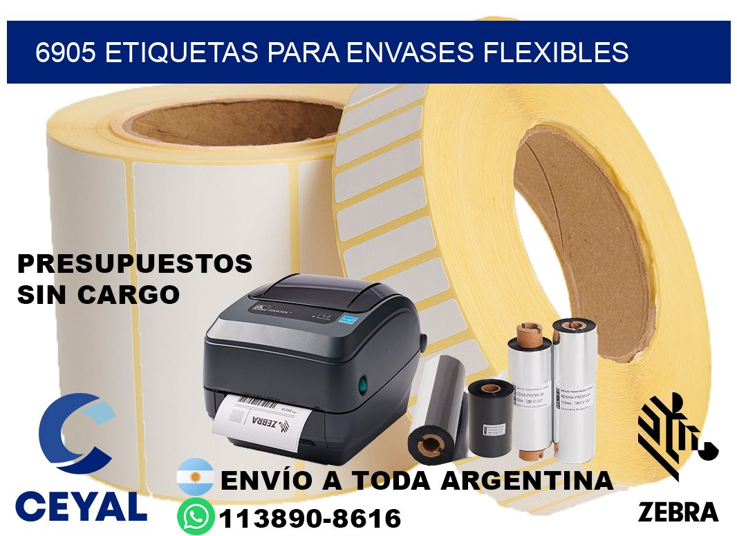 6905 Etiquetas para envases flexibles
