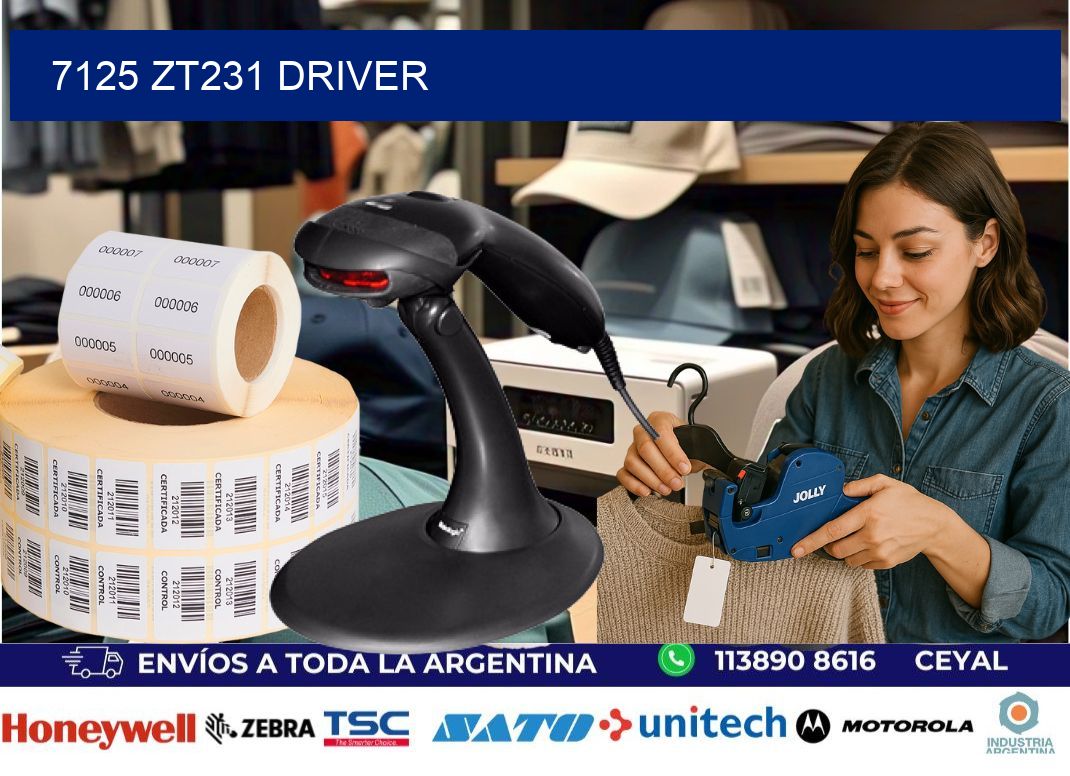 7125 ZT231 driver