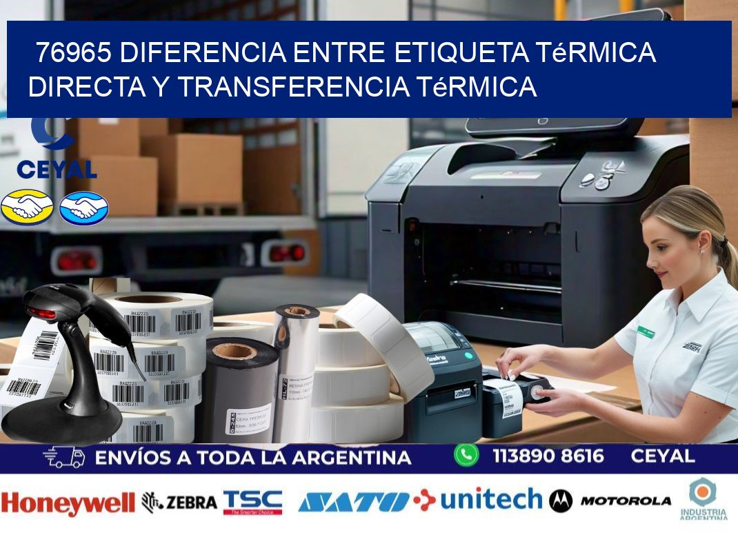 76965 diferencia entre etiqueta térmica directa y transferencia térmica