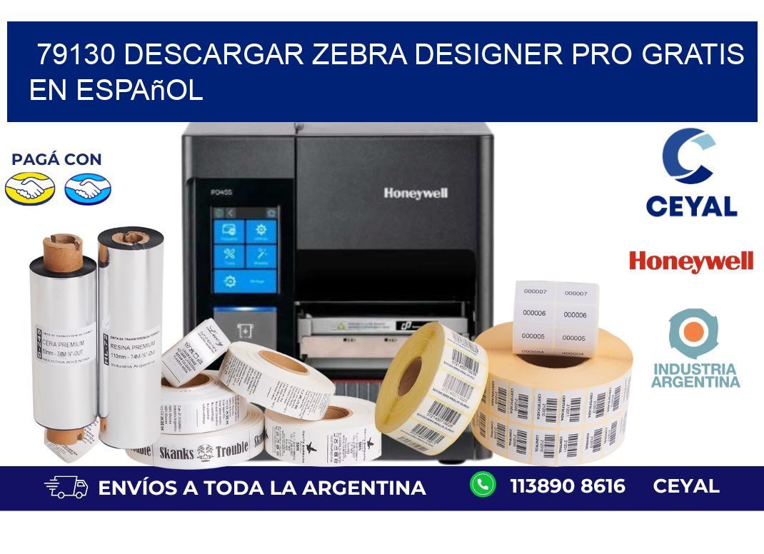 79130 Descargar Zebra Designer Pro gratis en Español