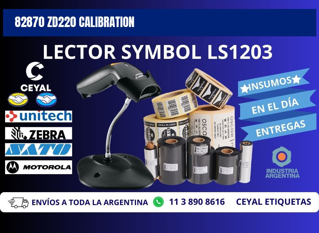 82870 ZD220 Calibration