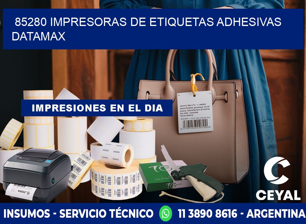 85280 impresoras de etiquetas adhesivas datamax