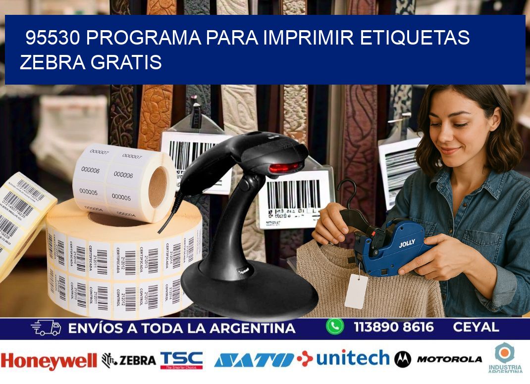 95530 Programa para imprimir etiquetas Zebra gratis