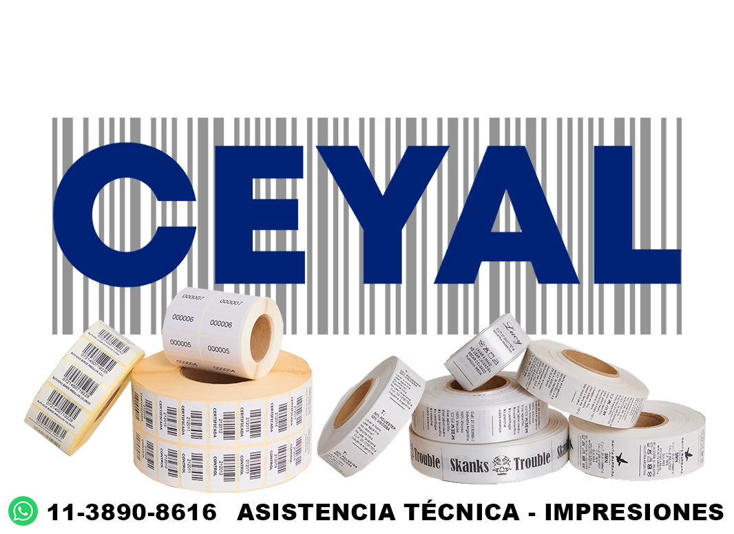 9800 Etiquetas impresas para gran producción