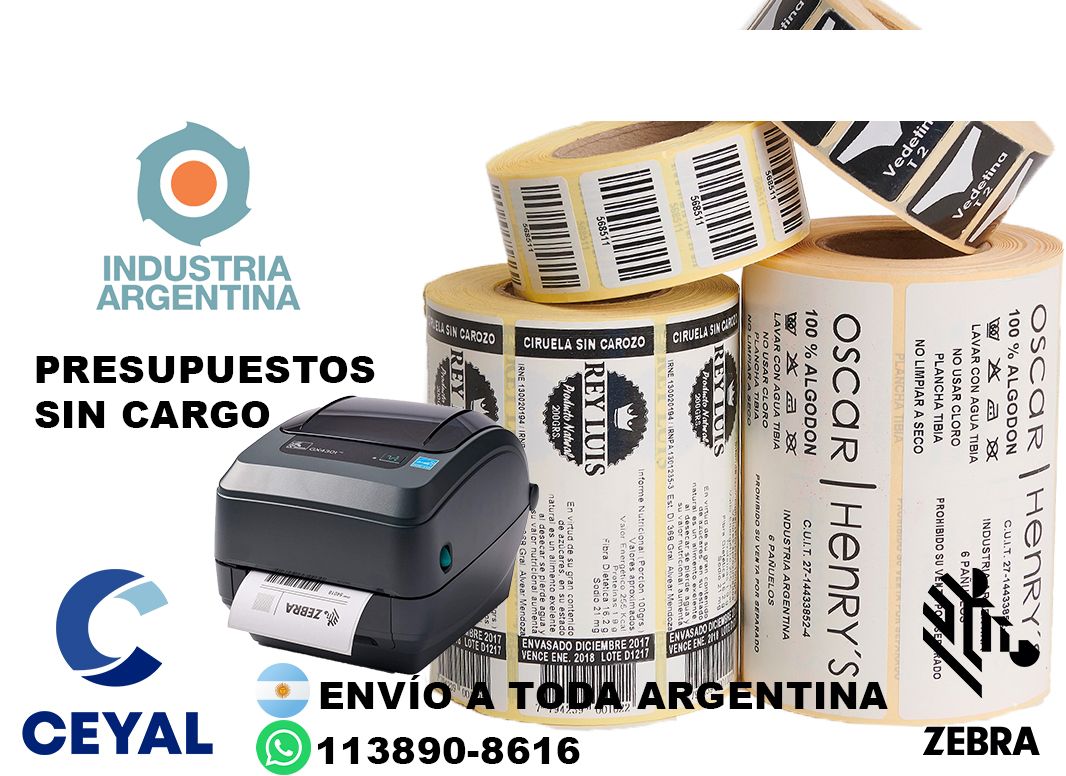 Comprar Rollos 94 x 67 x 1000 argentina