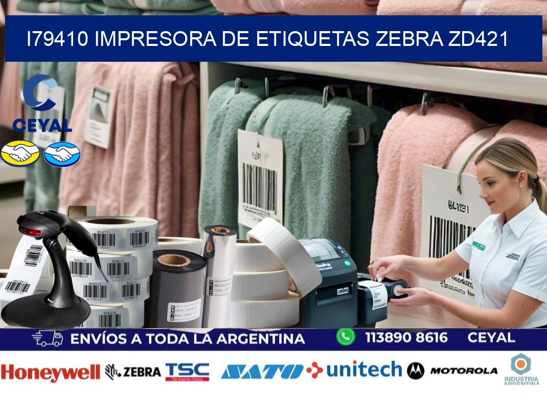 I79410 impresora de etiquetas Zebra ZD421