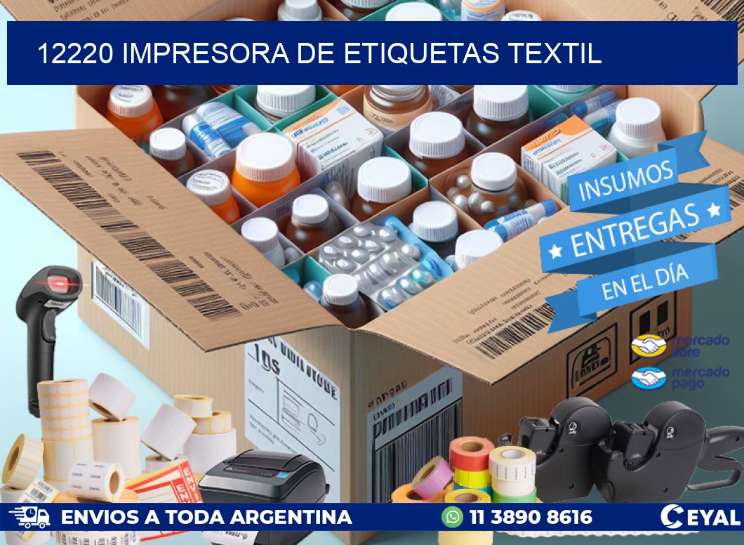 12220 Impresora de etiquetas textil