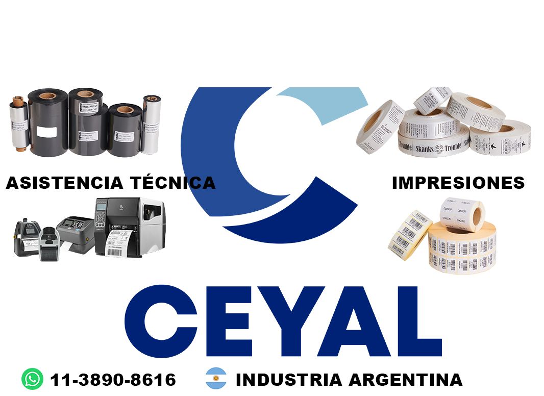 24520 servicio para zebra gc420t con impresión corrida hacia un lado