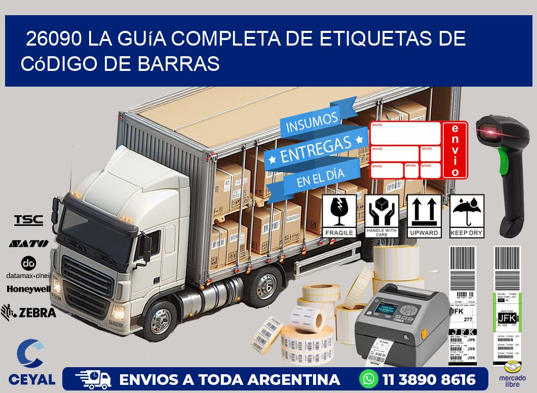 26090 La guía completa de etiquetas de código de barras