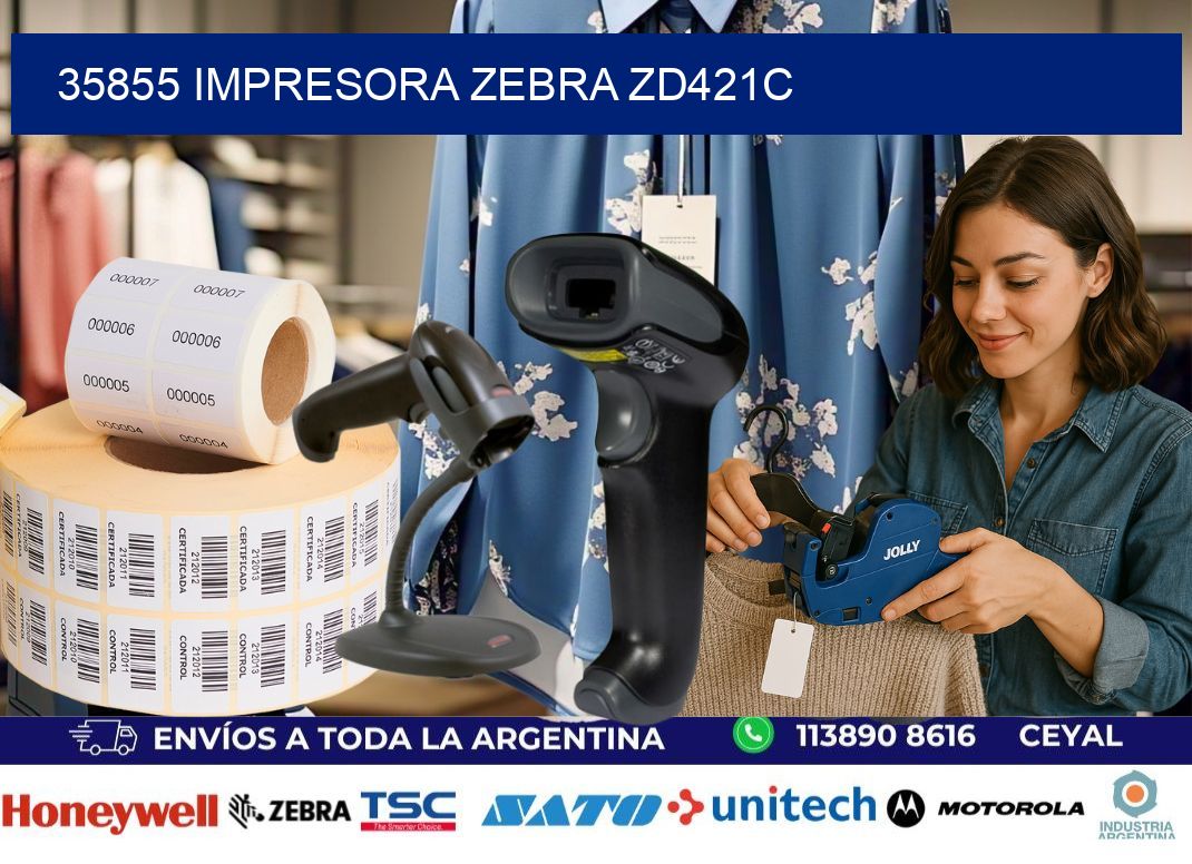 35855 Impresora Zebra zd421c