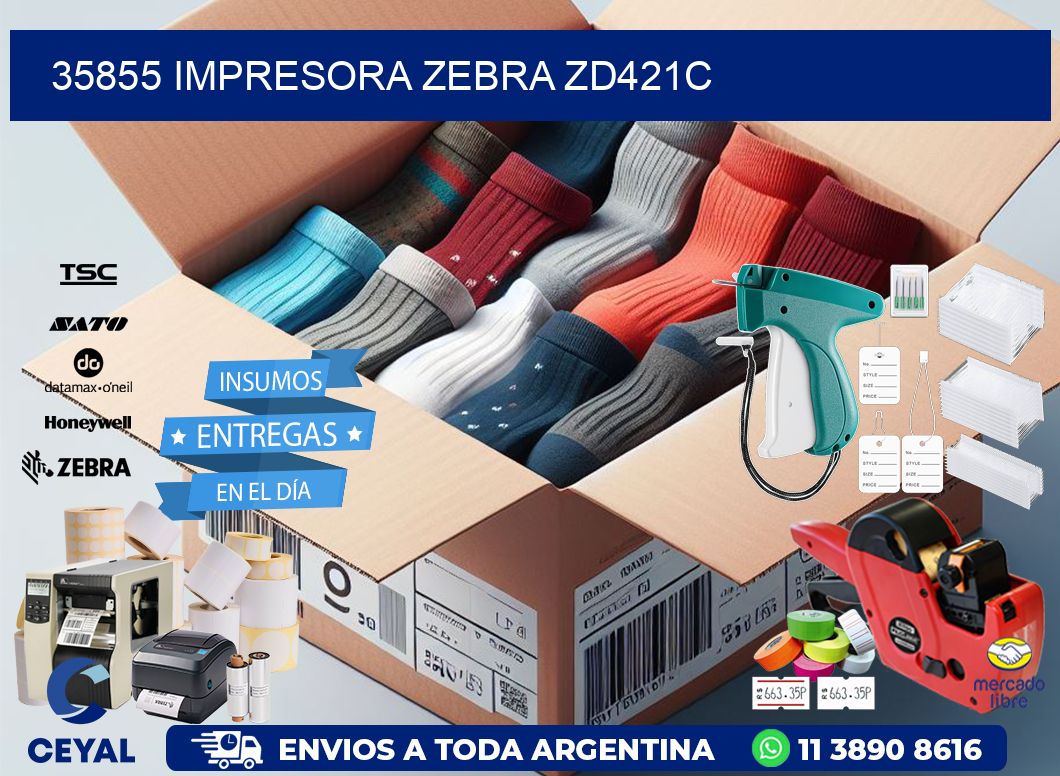 35855 Impresora Zebra zd421c