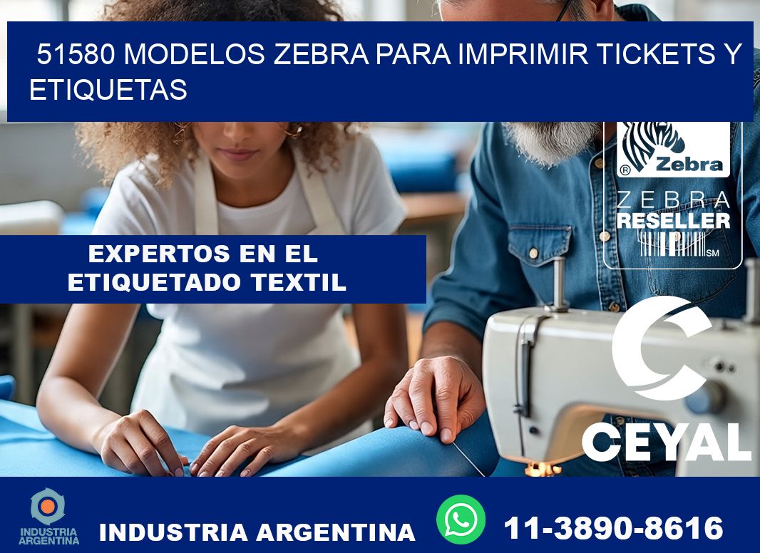 51580 modelos zebra para imprimir tickets y etiquetas