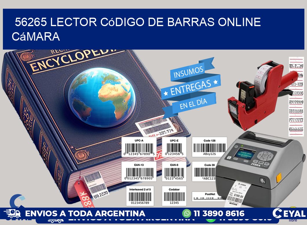 56265 Lector código de barras online cámara