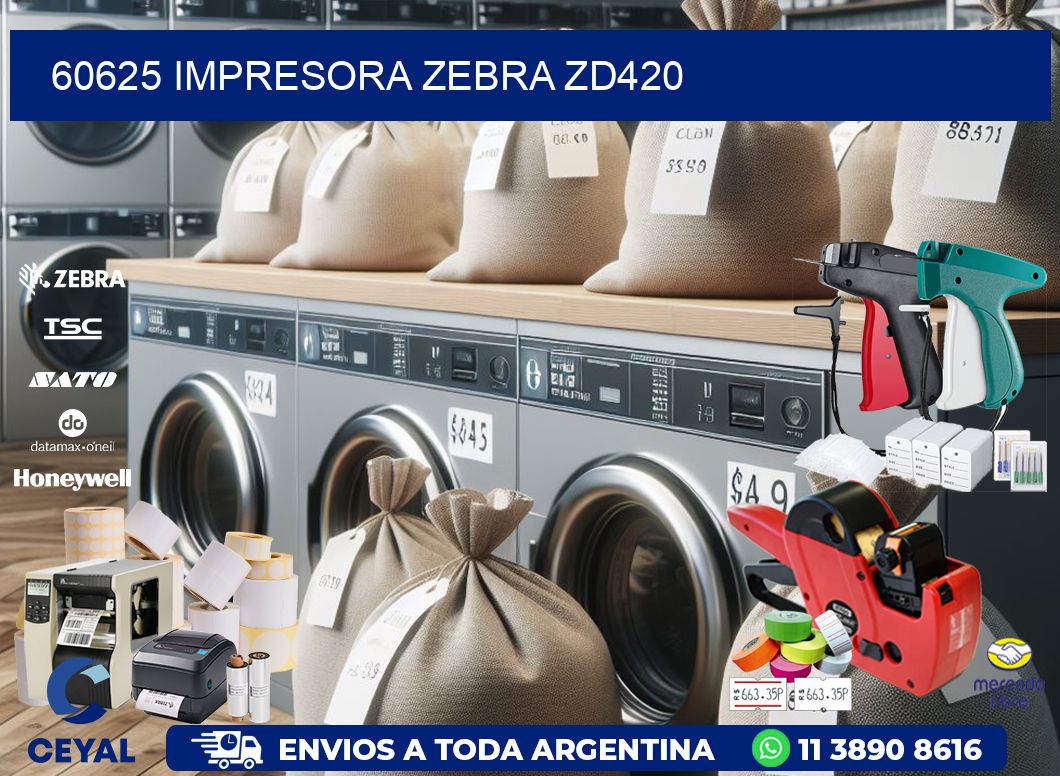 60625 Impresora Zebra ZD420