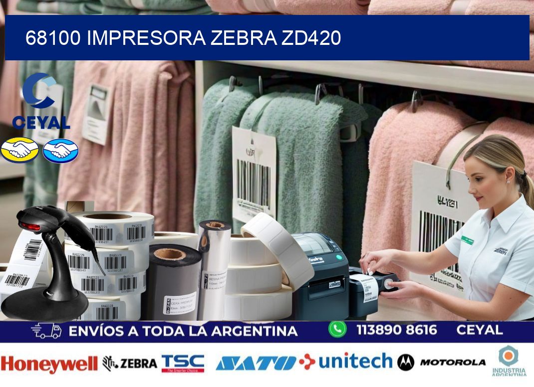 68100 Impresora Zebra ZD420