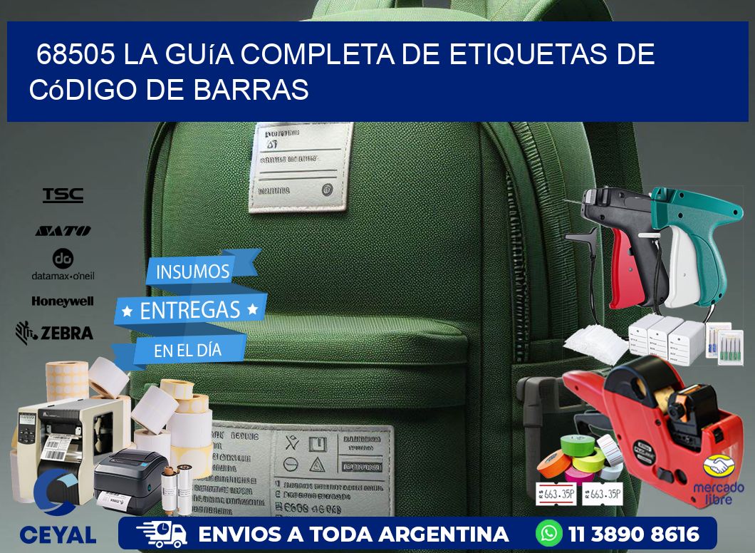 68505 La guía completa de etiquetas de código de barras