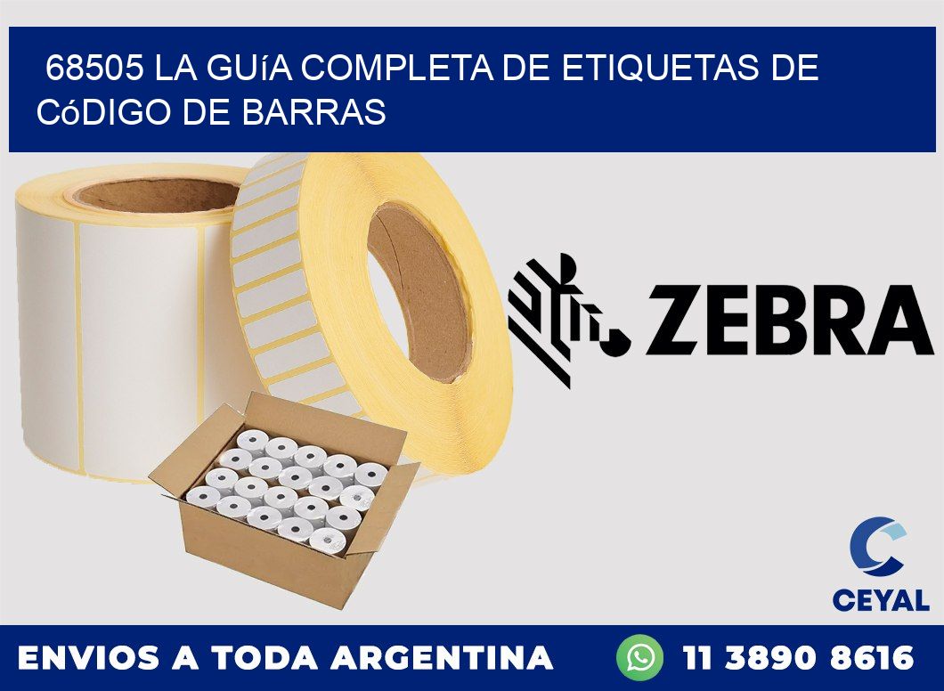 68505 La guía completa de etiquetas de código de barras