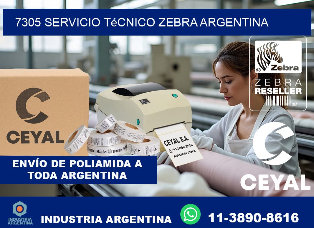 7305 servicio técnico zebra argentina