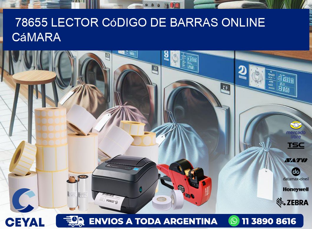 78655 Lector código de barras online cámara