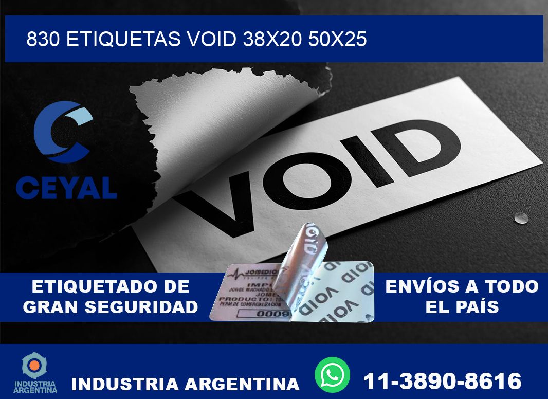 830 etiquetas void 38x20 50x25