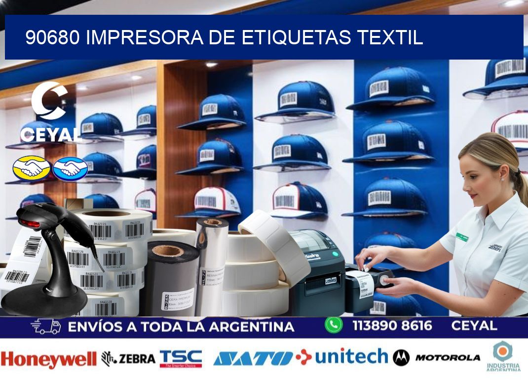 90680 Impresora de etiquetas textil